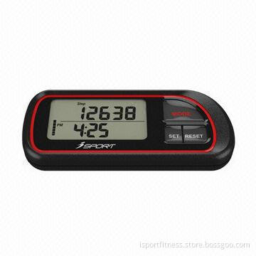 3D Pedometer with G-sensor and CR2032 Battery